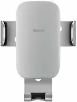 Держатель для смартфона Baseus Metal AgeⅡ Gravity Car Mount (серебристый)