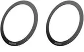 Магнитная пластина для держателя Baseus Halo Series Magnetic Metal Ring (2pcs/pack) Black PCCH000001