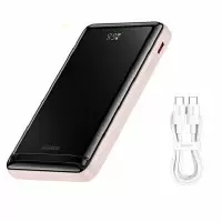 Внешний аккумулятор Baseus Magnetic Bracket Wireless Fast Charge 10000mAh (розовый)