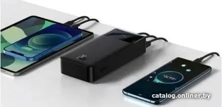 Внешний аккумулятор Baseus Bipow Digital Display PPDML-N01 30000mAh (черный)