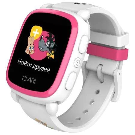Умные часы Elari KidPhone Ну, погоди! (белый)