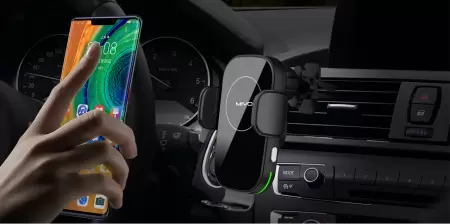Автомобильный магнитный держатель с беспроводной зарядкой MIVO MZ16 Автомобильный магнитный держатель с беспроводной зарядкой MIVO MZ16