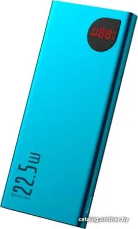 Внешний аккумулятор Baseus Adaman Metal Digital Display PPIMDA-B06 10000mAh (голубой)