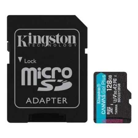 Карта памяти Kingston Canvas Go! Plus microSDXC 128GB (с адаптером)