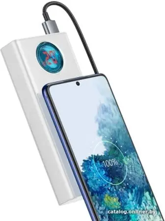 Внешний аккумулятор Baseus Amblight PPLG-A02 30000mAh (белый)