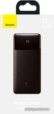 Внешний аккумулятор Baseus Bipow Digital Display PPDML-I02 10000mAh (белый)