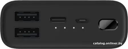 Внешний аккумулятор Xiaomi Mi Power Bank 3 Ultra Compact PB1022Z 10000mAh (черный)