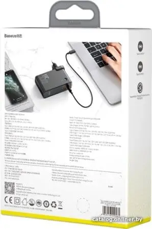 Внешний аккумулятор Baseus GaN PPNLD-C01 10000mAh (черный)