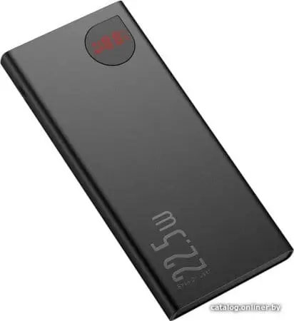 Внешний аккумулятор Baseus Adaman Metal Digital Display PPIMDA-B0A 10000mAh (черный)