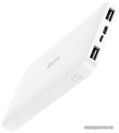 Внешний аккумулятор Xiaomi Redmi Power Bank 10000mAh (белый)