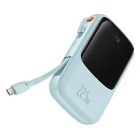 Внешний аккумулятор Baseus Qpow Pro Digital Display Fast Charge 10000mAh (черный)