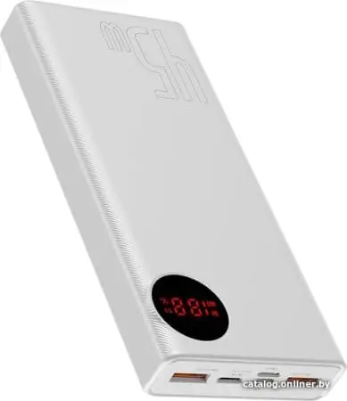 Внешний аккумулятор Baseus Mulight PPMY-A02 20000mAh (белый)
