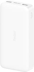 Внешний аккумулятор Xiaomi Redmi Power Bank 20000mAh (белый, китайская версия)