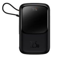 Внешний аккумулятор Baseus Qpow Pro Digital Display Fast Charge 10000mAh (черный)