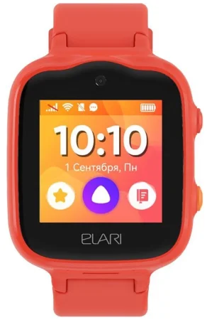 Умные часы Elari KidPhone 4G Bubble (красный)