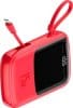 Внешний аккумулятор Baseus Qpow Digital Display PPQD-B09 10000mAh (красный)