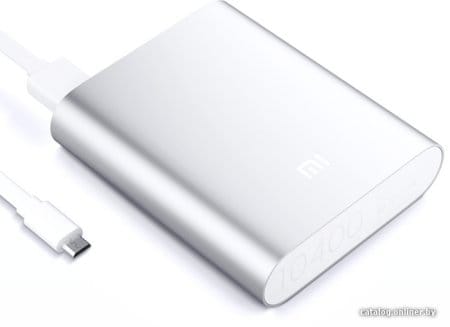 Внешний аккумулятор Xiaomi Mi Power Bank 10400mAh (NDY-02-AD)