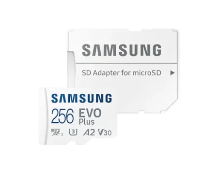 Карта памяти Samsung EVO Plus microSDXC 256GB (с адаптером)
