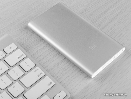 Внешний аккумулятор Xiaomi Mi Power Bank 2 5000mAh (серебристый)