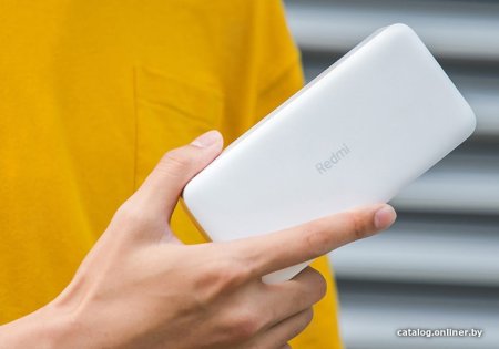 Внешний аккумулятор Xiaomi Redmi Power Bank 20000mAh (белый, китайская версия)