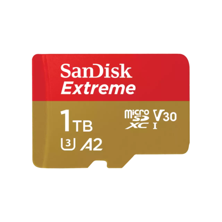 Карта памяти SanDisk Extreme microSDXC 1TB (с адаптером)