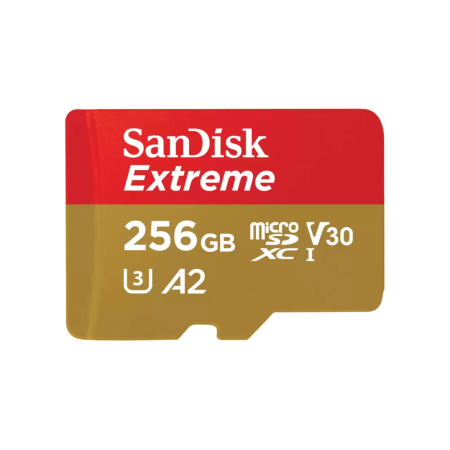 Карта памяти SanDisk Extreme microSDXC 256GB (с адаптером)