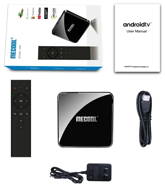 Смарт-приставка Mecool KM3 4/128GB Смарт-приставка Mecool KM3 4/128GB