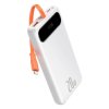 Внешний аккумулятор Baseus Block Digital Display Quick Charge Power Bank 10000mAh (белый)