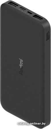 Внешний аккумулятор Xiaomi Redmi Power Bank 10000mAh (черный)