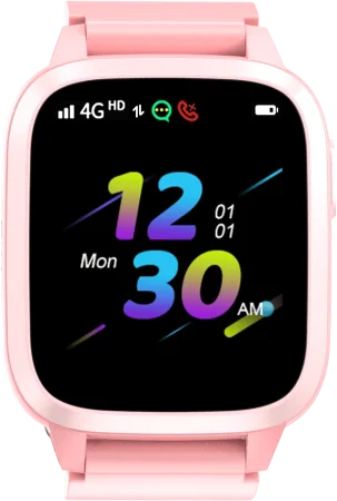 Детские часы Leefine Q23 4G (Розовые)