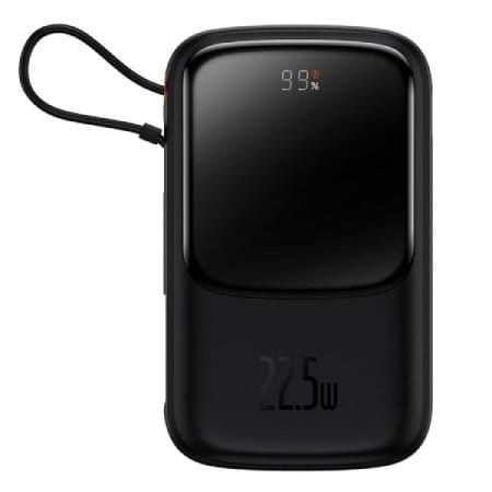Внешний аккумулятор Baseus Qpow Pro Digital Display Fast Charge 10000mAh (черный)