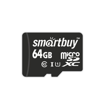 Карта памяти SmartBuy microSDXC Class 10 64GB