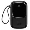 Внешний аккумулятор Baseus Qpow Pro Digital Display Fast Charge 10000mAh 20W (черный)